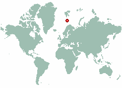 Bjornoya in world map