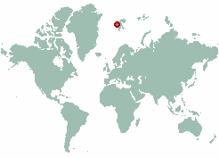 Ny-Alesund in world map